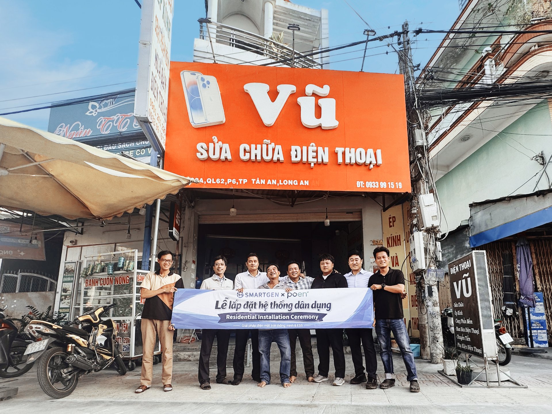 SMARTGEN triển khai dự án điện mặt trời và ESS dân dụng đầu tiên